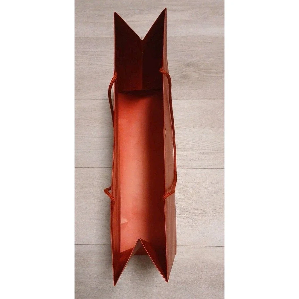 Omega Watch Genuine Retail Paper Shopping Bag Large Used 20½ x 14½ Red